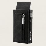 Varnelo — Porte-Cartes Fin avec Poche Zippée