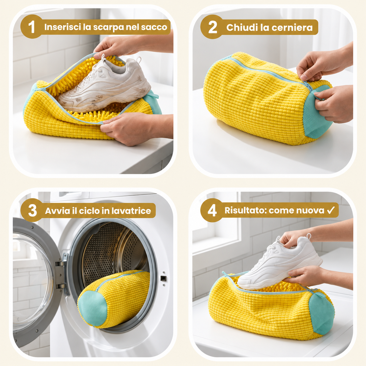 Lavea — Bolsa Protectora para Lavar Zapatillas